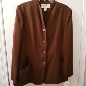 Jones New York NWT 3 Piece Suit w skirt and scarf